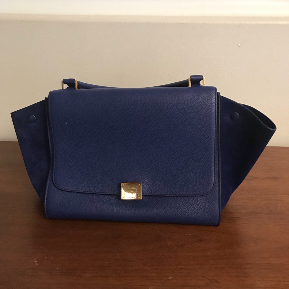 100% original Trapeze Tote Celine bag